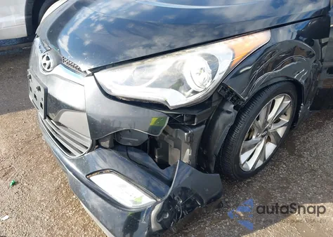 2017 Hyundai Veloster from USA, damaged, VIN KMHTC6AD4HU307728